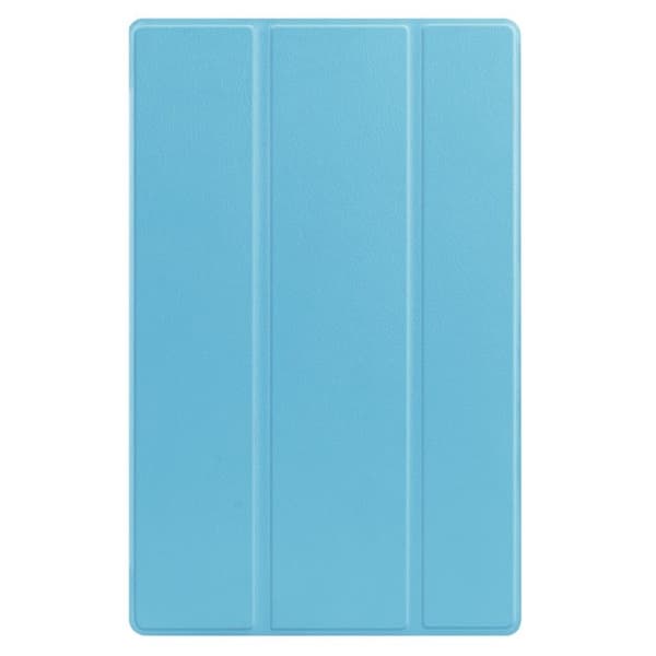 Lenovo Tab M10 HD Gen 2 tri-fold flipfodral i läder - Baby Blå Blå