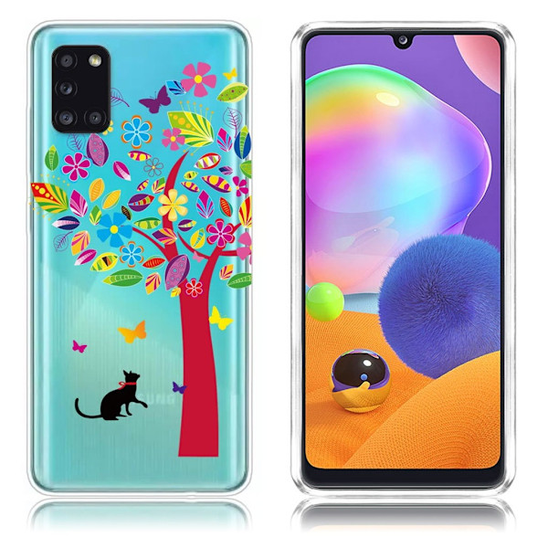 Deco Samsung Galaxy A31 kuoret - Värikäs Puu Multicolor