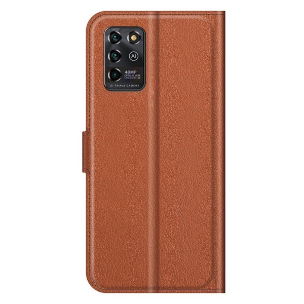 Classic ZTE Blade V30 Vita Flip Etui - Brun Brown