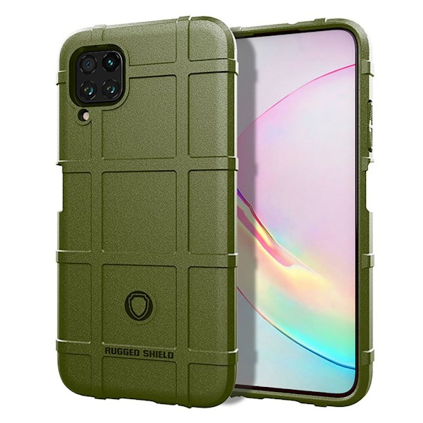 Rugged Shield kuoret - Huawei P40 Lite / Nova 6 SE - Armeijan vihreä Green