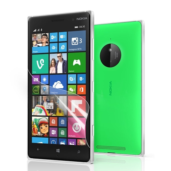 Beskyttelsesfilm (Klar) til Nokia Lumia 830 Transparent