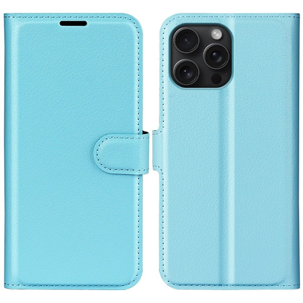 Classic iPhone 16 Pro flip kuoret - Sininen Blue