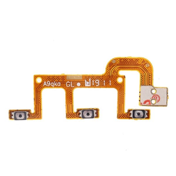 Motorola One Vision OEM flexkabel för på/av och volymknapp Orange