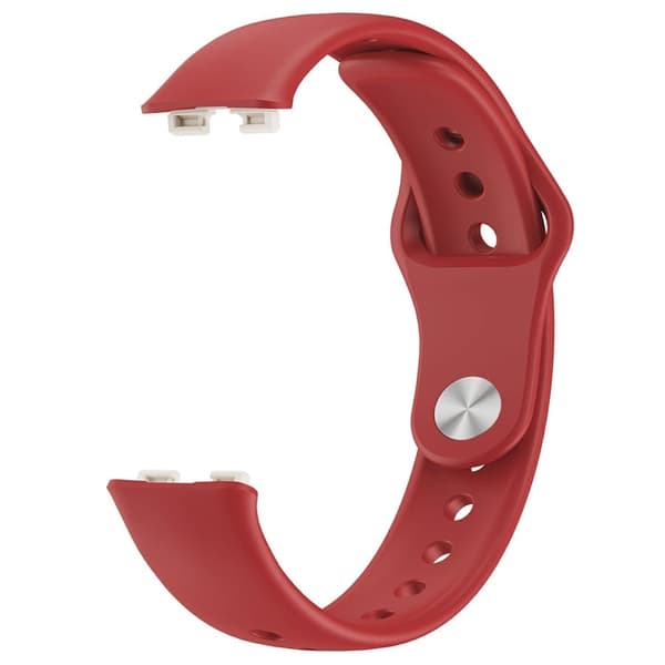 Silicone Wristband Huawei Band 9 NFC / 9 / 8 NFC / 8 Replacement Adjustable Watch Strap - Purple Red