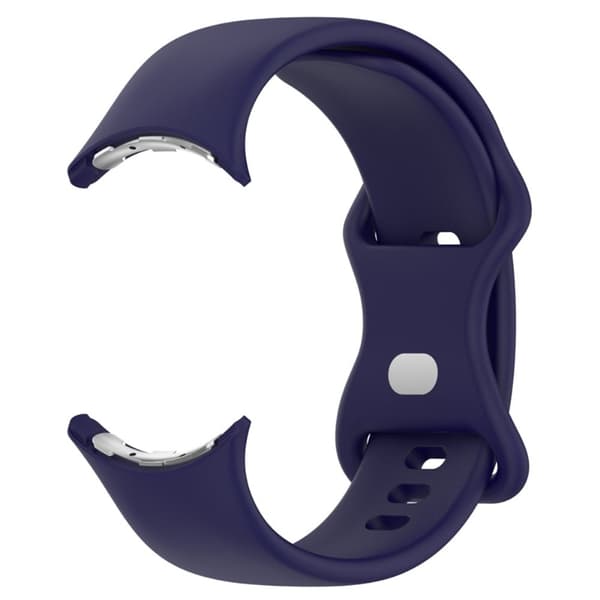 Google Pixel Watch silikoninen ranneke - Tummansininen Blue