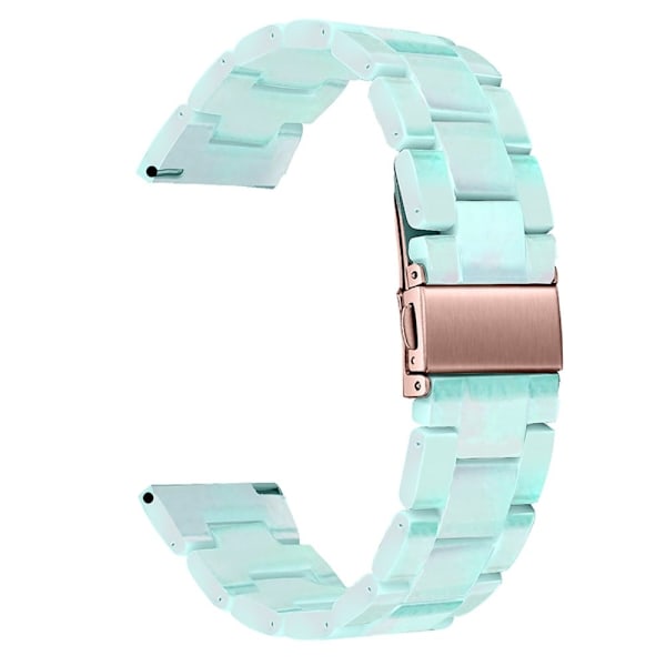20 mm Huawei Watch GT 2 42 mm / Watch 2 resin-urrem med spænde i rustfrit stål - Grøn Green