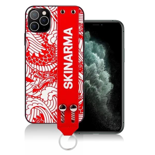 SKINARMA Yasei - iPhone 11 Pro Max - Röd Röd