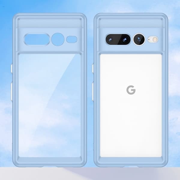 Google Pixel 7 Pro smart akryl cover - Blå Blue