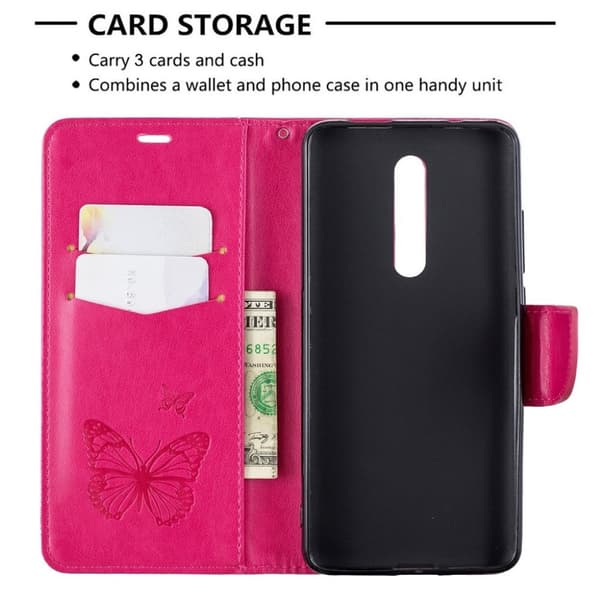 Butterfly Xiaomi Redmi K20 Pro etui - Rose Pink