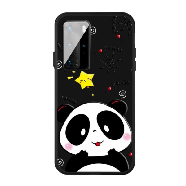 Imagine Huawei P40 Pro Cover - Panda Black