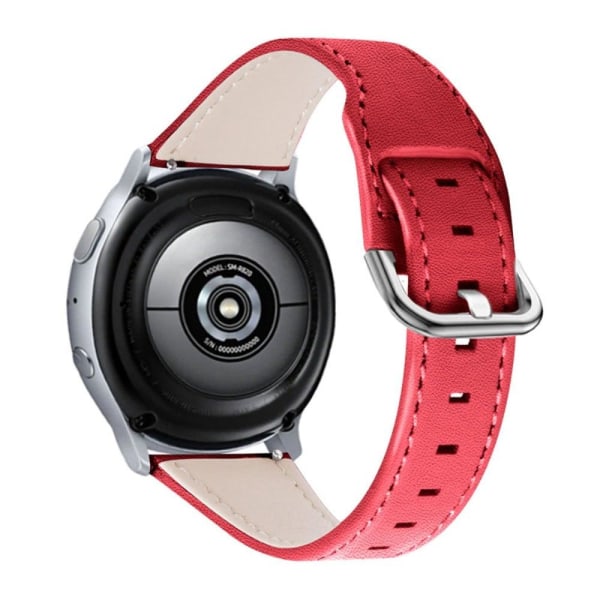 Samsung Gear S3 Frontier / S3 cowhide leather watch strap - Red Röd