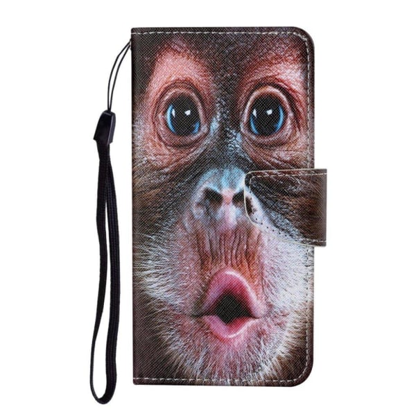 Wonderland Xiaomi Mi 11 Flip Etui - Monkey Brown