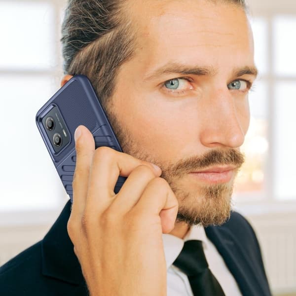 Thunder Motorola Moto G53 Etui - Blå Blue