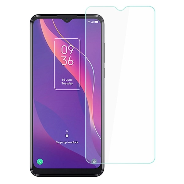 AMORUS arch edge tempered glass screen protector for TCL 306 / 305 / 30E / 30SE Transparent