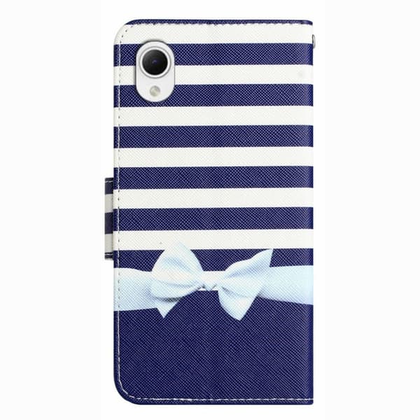Wonderland Samsung Galaxy A23e Flip Etui - Sløjfe Blue