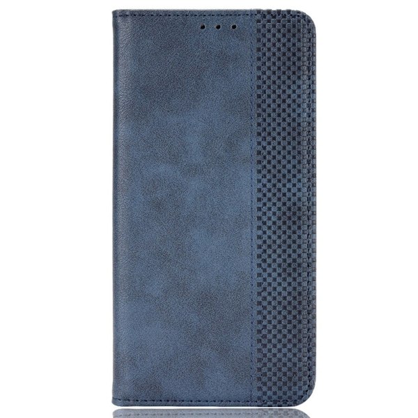 Bofink Vintage ZTE Blade A52 nahkakotelo - Sininen Blue