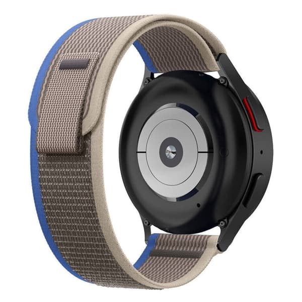 20mm Universal nylon polku silmukka kellon hihna - Sininen Blue