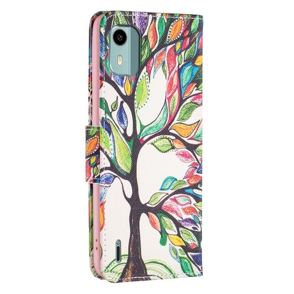 Wonderland Nokia C12 Plus / C12 / C12 Pro Flippetui - Life Tre Multicolor
