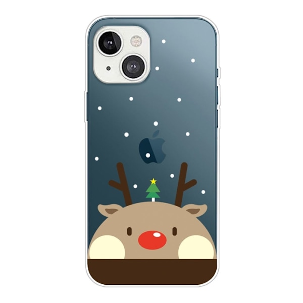 Juleveske til iPhone 14 Plus - Lubben Hjort Brown