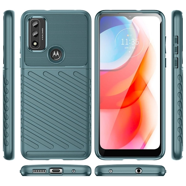 Thunder Motorola Moto G Play (2022) kotelot - Vihreä Green