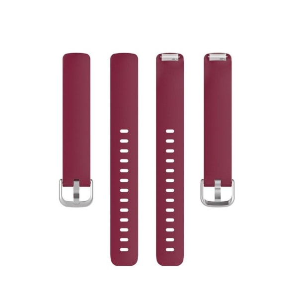 Fitbit Inspire 2 simple watch band - Wine Red / Size: L Röd