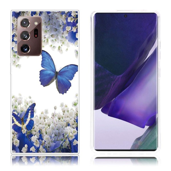Deco Samsung Galaxy Note 20 Ultra case - Blue Butterflies Blue