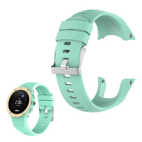 Suunto Spartan Trainer Wrist HR silikoninen rannekellonauha - Syaani Green