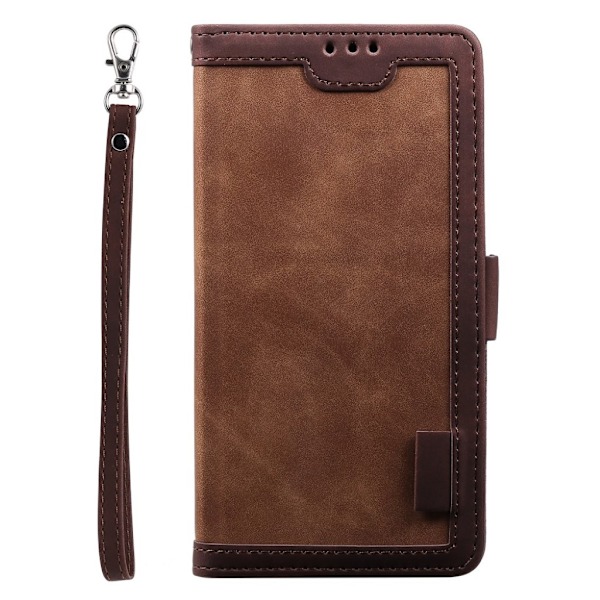 Suburbian läder Samsung Galaxy A20e fodral - Brun Brun