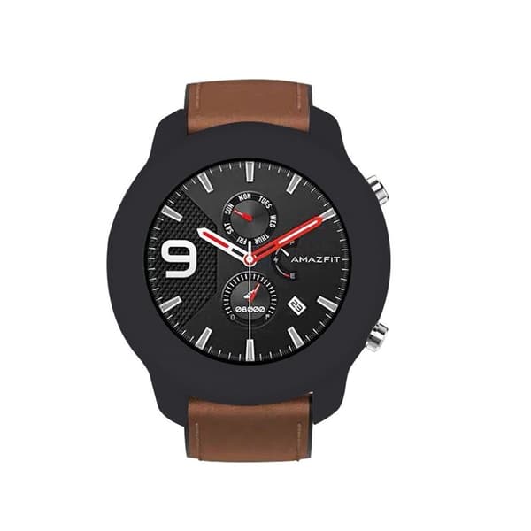 Amazfit GTR 42mm silikonipuskuri - Musta Black
