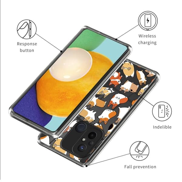 Deco Xiaomi Redmi 12C kotelot - Koirat Tarra Brown