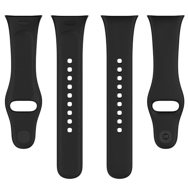 Xiaomi Redmi Band 3 silikoninen ranneke - Musta Black