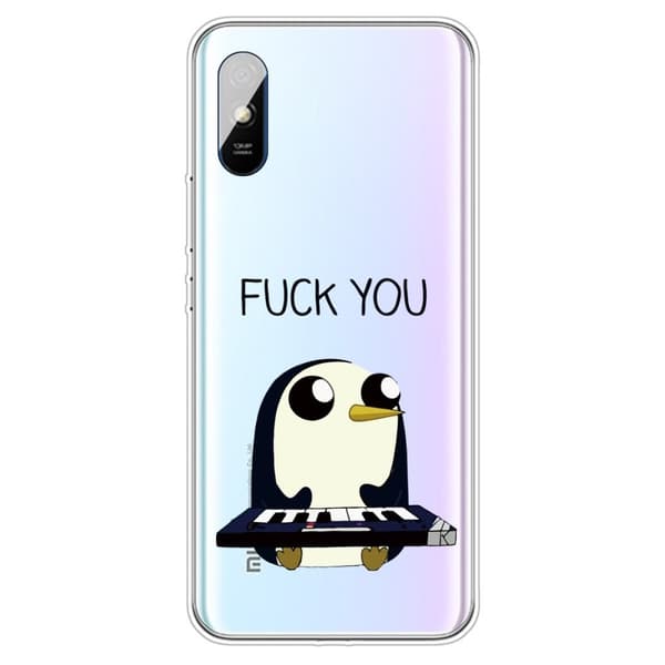 Deco Xiaomi Redmi 9A skal - Pingvin Svart