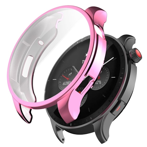 Amazfit GTR 4 46mm galvaniseringsdæksel - Lyserød Pink