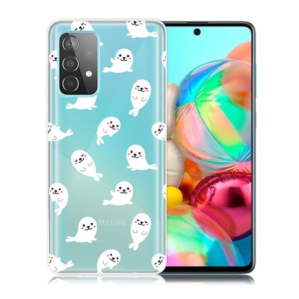 Deco Samsung Galaxy A72 5G kotelot - Hylje White
