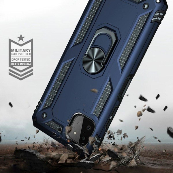Bofink Combat Samsung Galaxy A22 5G Suojakotelo - Sininen Blue