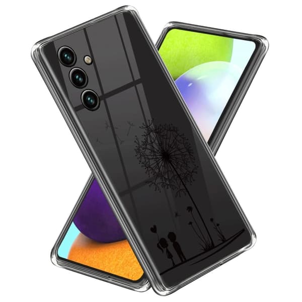 Deco Samsung Galaxy A24 4G Etui - Mælkebøtte og Børn Black