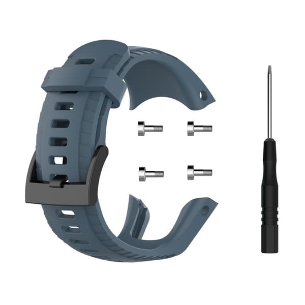 Suunto 5 classic klockarmband i silikon - Blå Blå