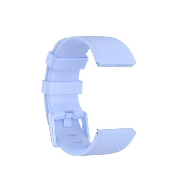 Fitbit Versa 2 / Versa Lite silikon klockarmband - baby blå / Size: L Blå