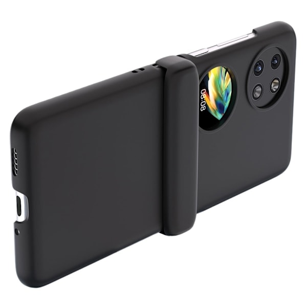 Til Huawei Pocket 2 Hard PC Case Multifunction Hinge Protection Slim Phone Cover - Sort Black