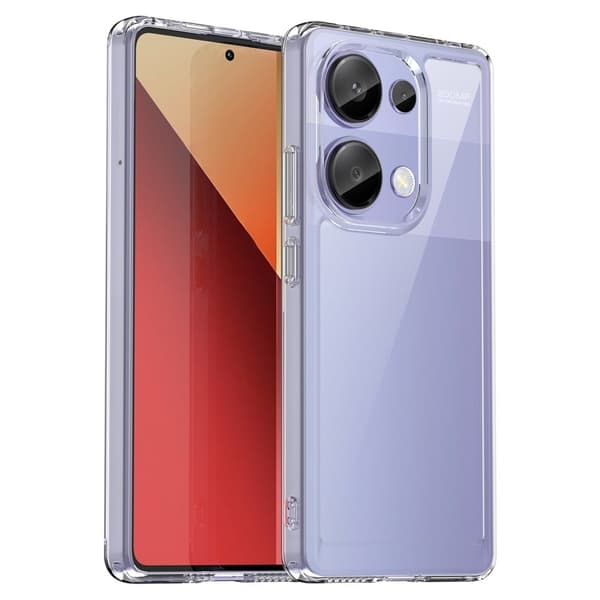 Xiaomi Redmi Note 13 Pro 4G / Xiaomi Poco M6 Pro älykäs akryylikansi - Läpinäkyvä Transparent