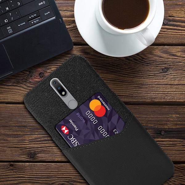 Bofink Nokia 2.4 korttikotelo - Musta Black