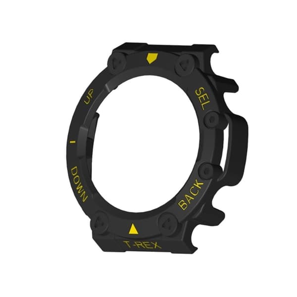 Amazfit T-Rex 2 dobbeltfarvet cover - Sort / Guld Gold