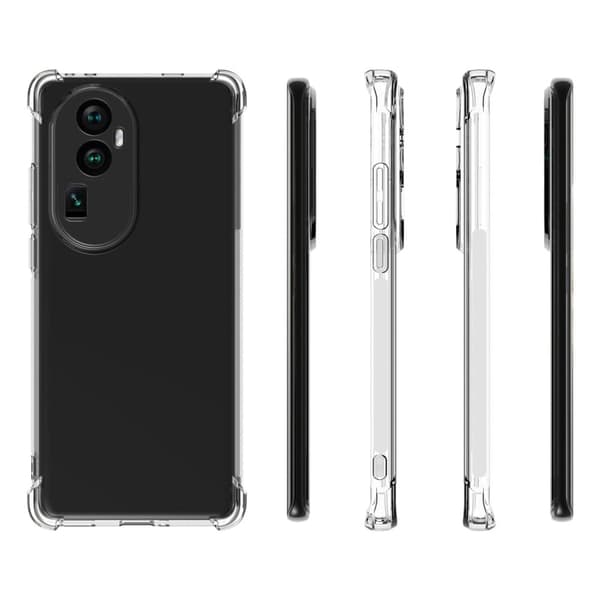 Lux-Case Airbag-skydd för Oppo Reno10 Pro Plus Transparent