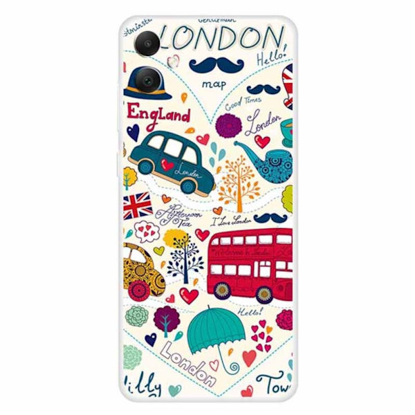 Imagine Samsung Galaxy A05 deksel - Rød Buss Multicolor