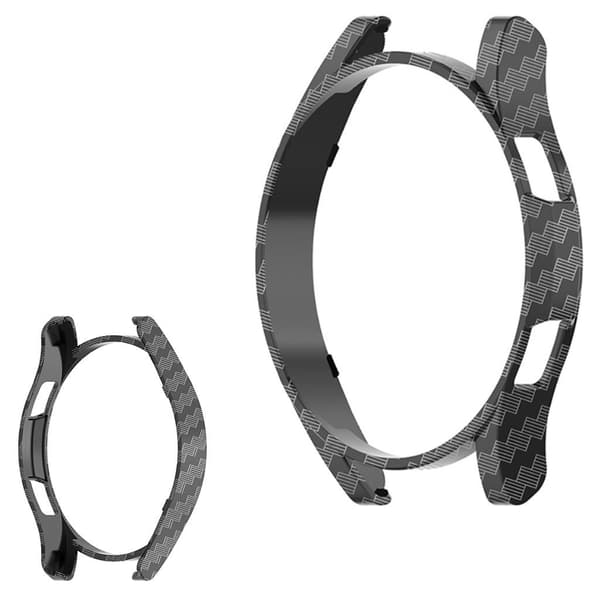 Samsung Galaxy Watch 4 (44mm)unikt skyddsfodral - Kolfiber Svart