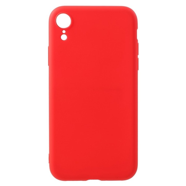 iPhone Xr anti-fingeraftryk mat etui - Rød Red