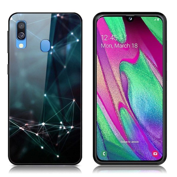 Fantasy Samsung Galaxy A40 skal - Science Fiction Grön