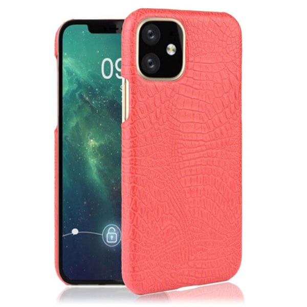 Croco iPhone 11 kuoret - Punainen Red