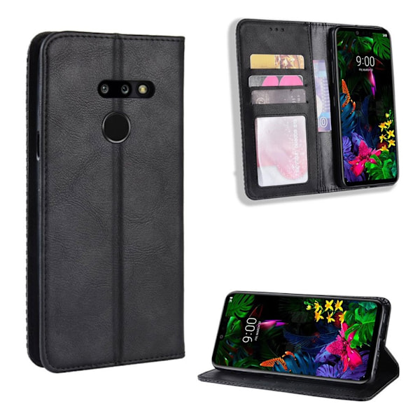 Bofink Vintage LG G8 ThinQ kotelot - Musta Black