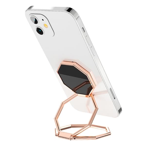 Universell vikbar magnetisk hållare för telefon och surfplatta - Guld Guld